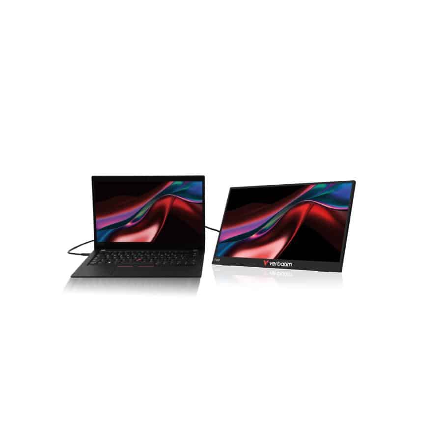 Verbatim Portable 15.6" FHD Touch Monitor LIGHT Draagbare monitor Zwart 39,6 cm (15.6") LCD 1920 x 1080 Pixels - Afbeelding 8
