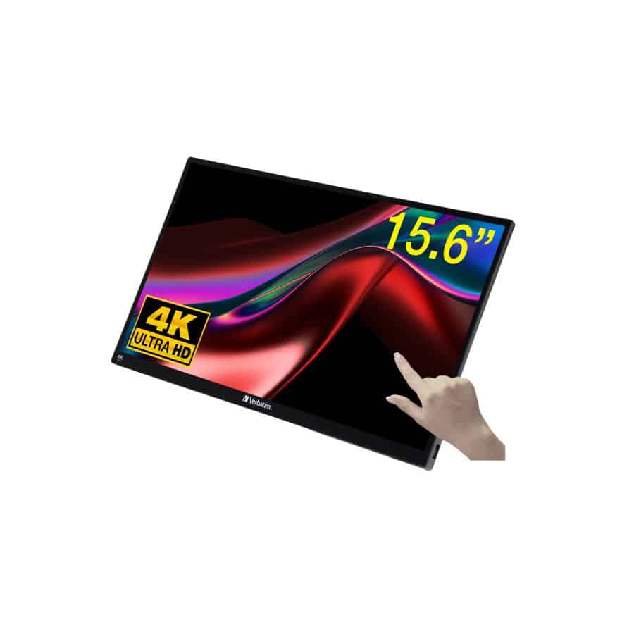 Verbatim Draagbaar aanraakscherm Ultra HD 4K - 15,6” Monitor - Afbeelding 6