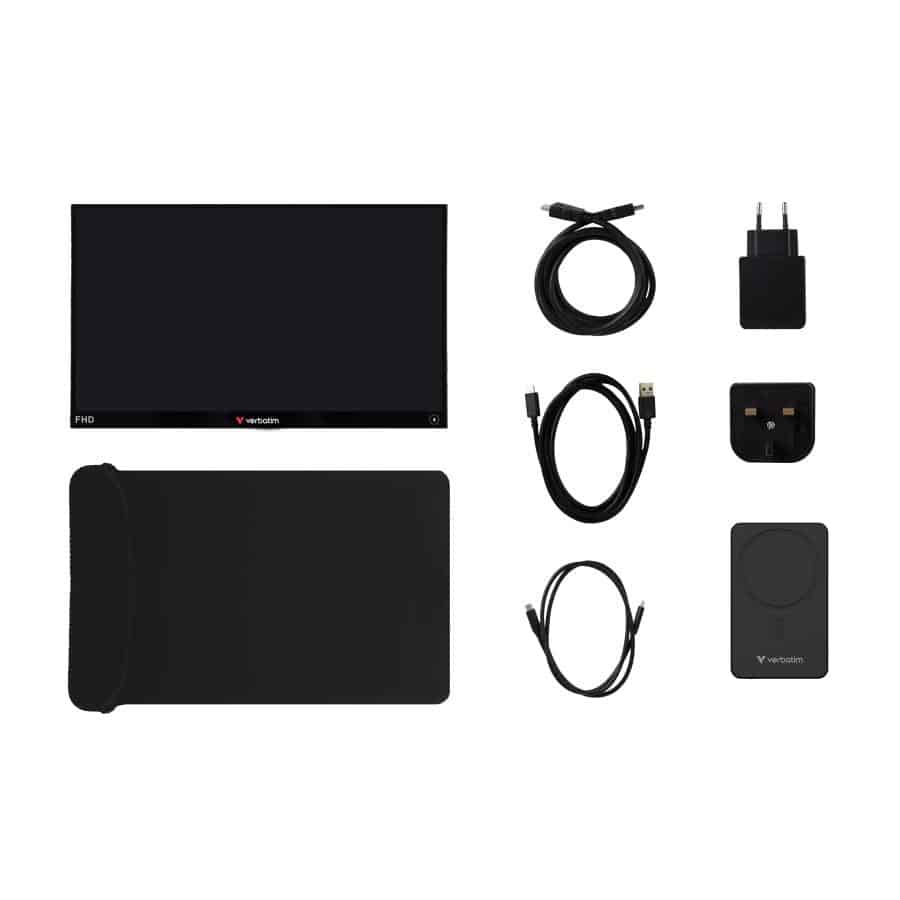 Verbatim 32088 Draagbare televisie en monitoor Draagbare monitor Zwart 35,6 cm (14") LED 1920 x 1080 Pixels - Afbeelding 8