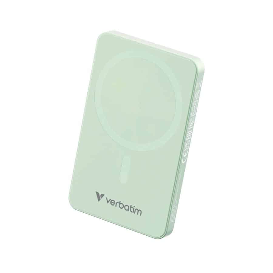 Verbatim Charge 'n' Go Essentials Magnetische draadloze powerbank 5000 mAh Groen - Afbeelding 7