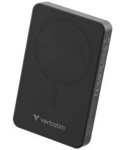 Verbatim Charge 'n' Go Essentials Magnetische draadloze powerbank 10000 mAh zwart - Afbeelding 7