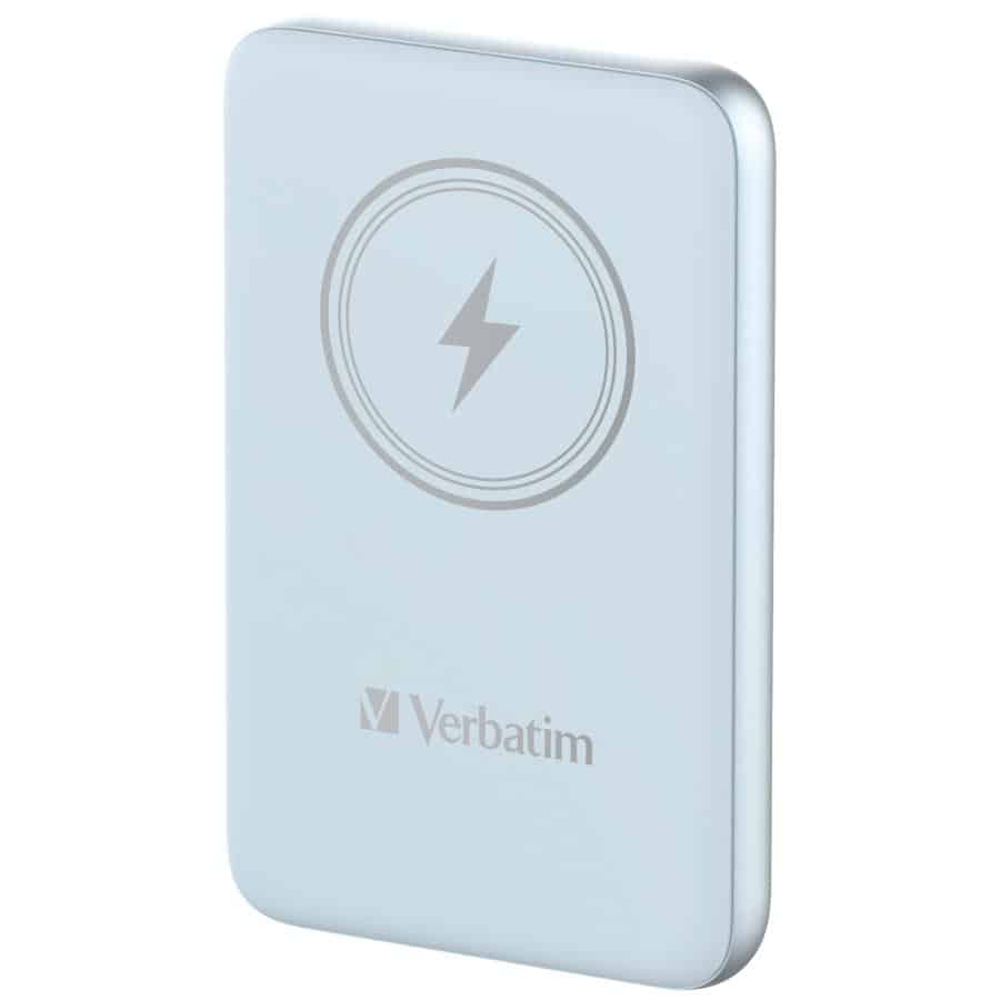 Verbatim Charge 'n' Go Magnetische Draadloze Power Bank 10000mAh Blauw - Afbeelding 8