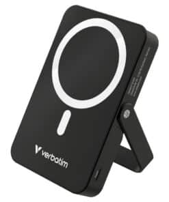 Verbatim Charge 'n' Go Magnetische Draadloze Power Bank 10000 mAh met standaard - Zwart - Afbeelding 8