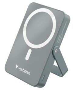 Verbatim Charge 'n' Go Magnetische Draadloze Power Bank 10000mAh met standaard - Grijs - Afbeelding 8