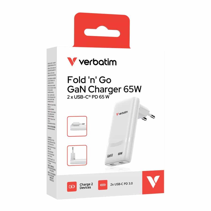 Verbatim 32355 oplader voor mobiele apparatuur Laptop, Smartphone, Tablet Wit AC Snel opladen Binnen - Afbeelding 8