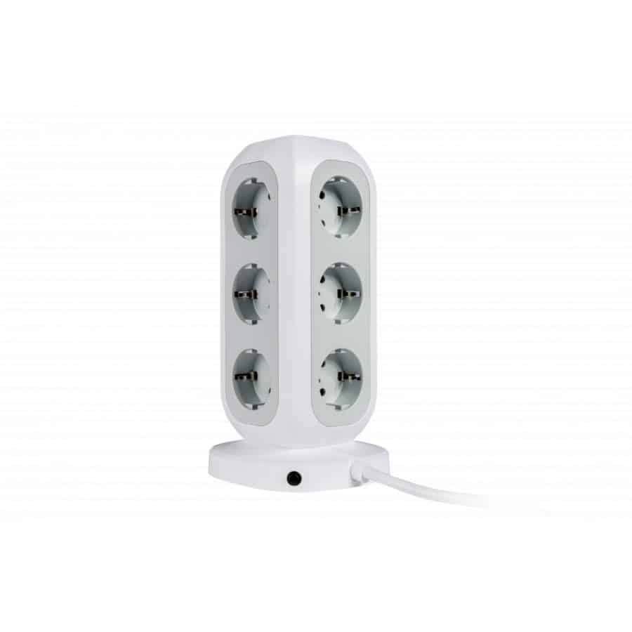 Verbatim 49547 power uitbreiding 11 AC-uitgang(en) Binnen Wit - Afbeelding 6