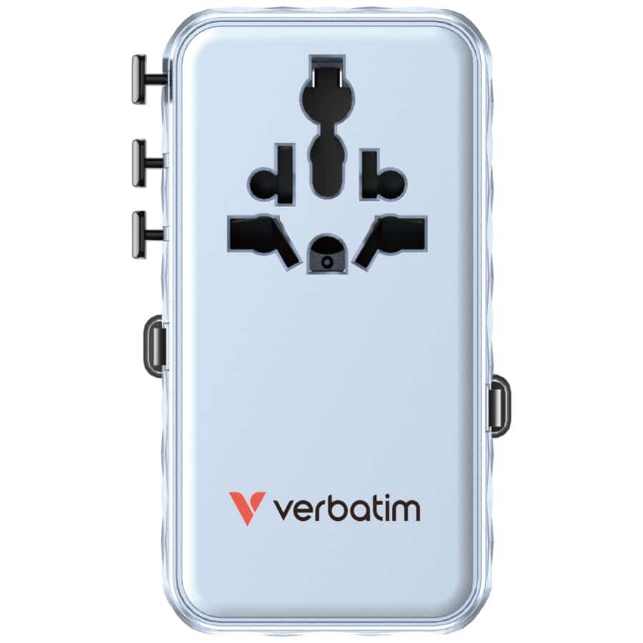Verbatim Charge 'n' Travel 70W Universeel Blauw AC Snel opladen Binnen - Afbeelding 7