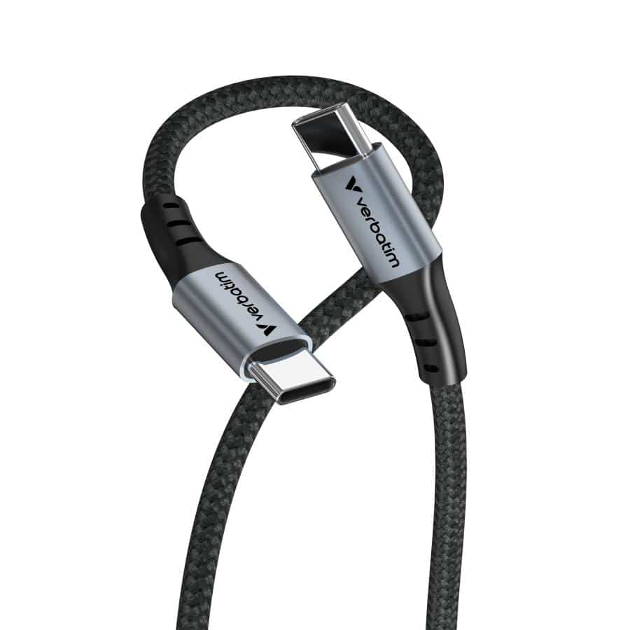 Verbatim Sync & Charge-Kabel - 100W USB-C naar USB-C 120 cm - Afbeelding 7