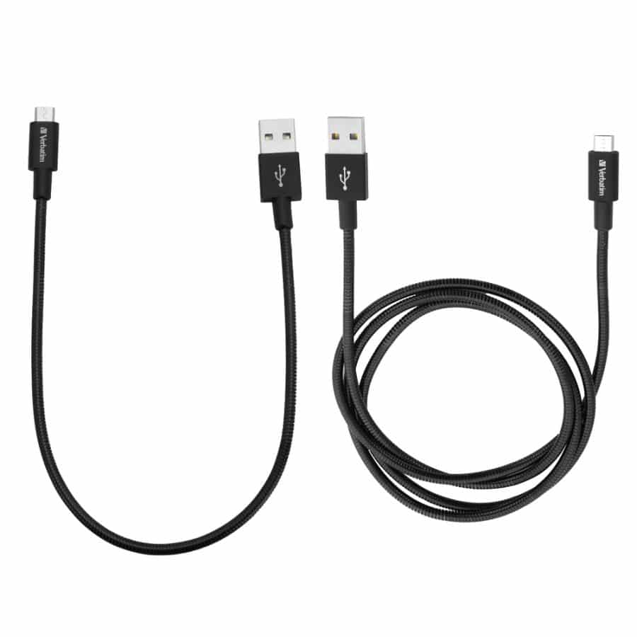 Verbatim 48875 USB-kabel USB 3.2 Gen 1 (3.1 Gen 1) 1 m Micro-USB A USB A Zwart - Afbeelding 5