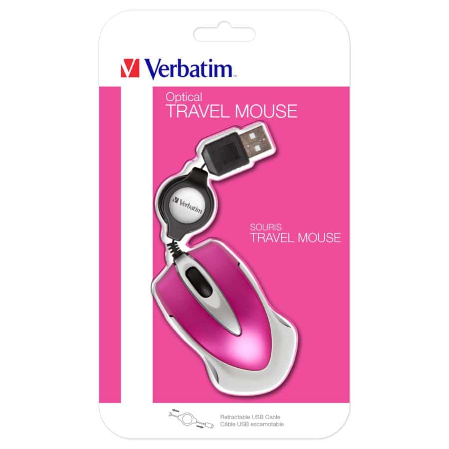 Verbatim Go Mini muis Kantoor USB Type-A Optisch 1000 DPI - Afbeelding 8