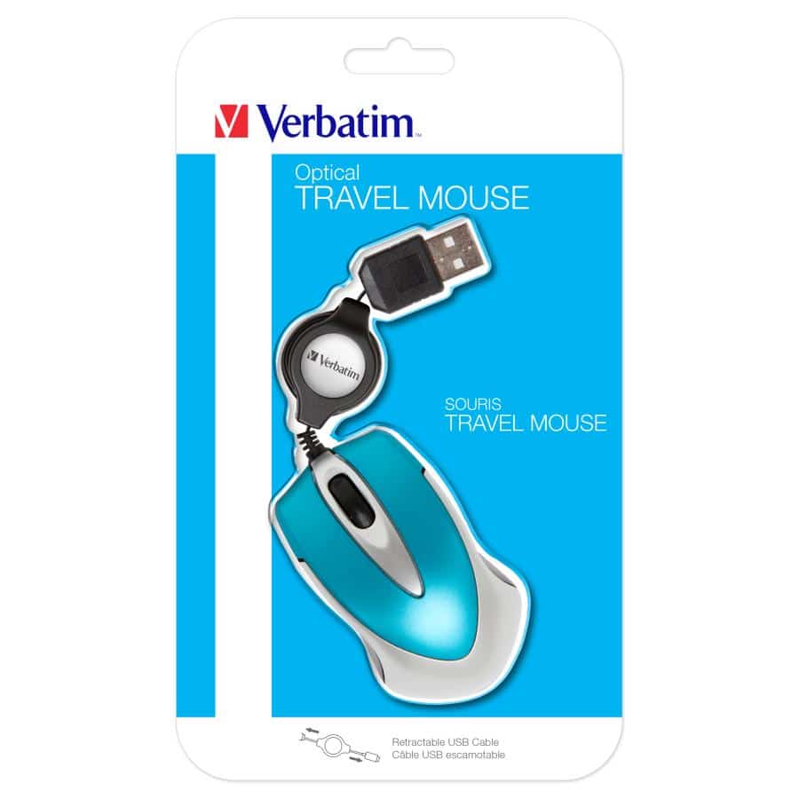 Verbatim Go Mini muis Kantoor Ambidextrous USB Type-A Optisch 1000 DPI - Afbeelding 5