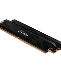 Crucial CP2K16G64C32U5B PRO Gaming OC DIMM Kit, 32GB, DDR5, 6400 Mhz, CL32, Black