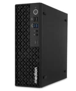 MEDION Picoworx T80 III Copilot+ PC Intel Core Ultra 7 256V 16 GB LPDDR5x-SDRAM 1 TB SSD Windows 11 Home Mini PC Zwart - Afbeelding 2