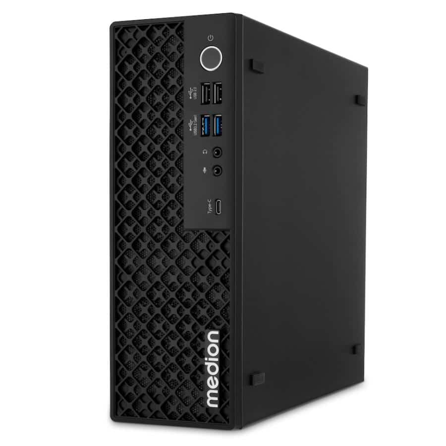 MEDION Picoworx T80 III Copilot+ PC Intel Core Ultra 7 256V 16 GB LPDDR5x-SDRAM 1 TB SSD Windows 11 Home Mini PC Zwart - Afbeelding 2