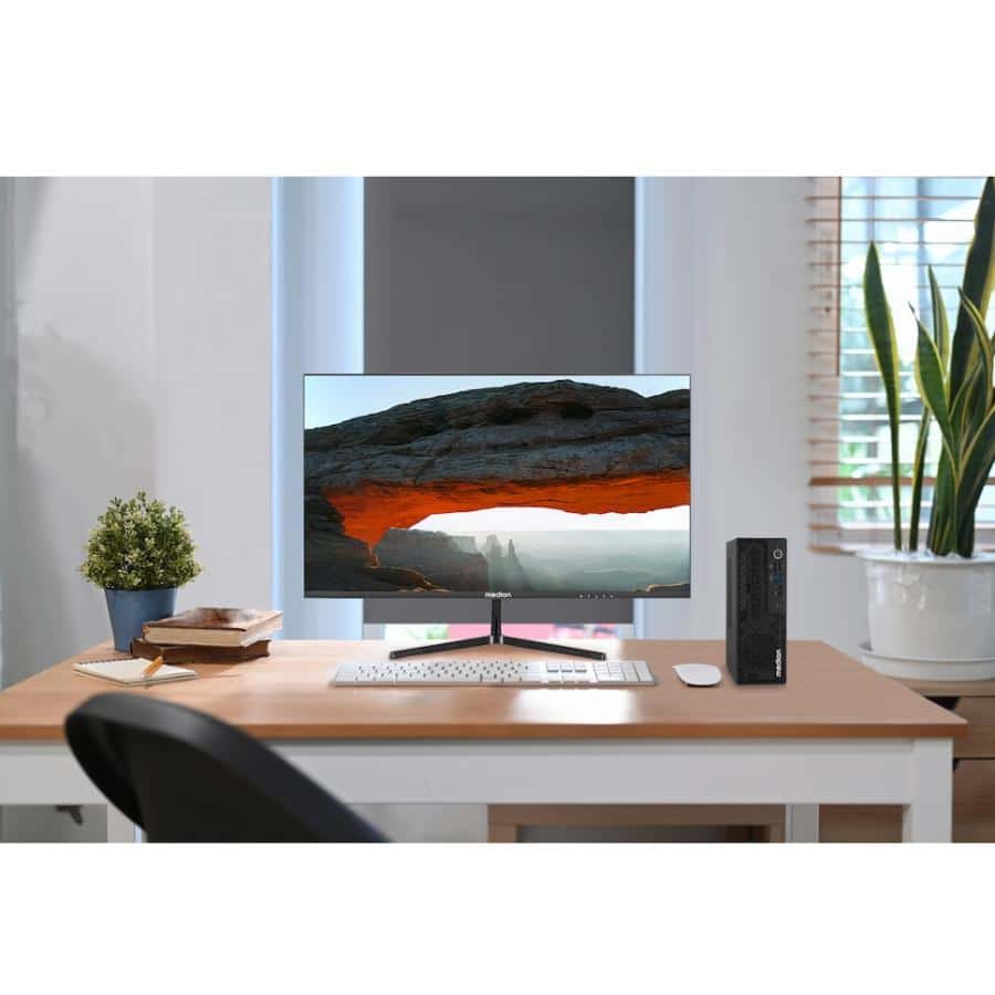 MEDION Picoworx T80 III Copilot+ PC Intel Core Ultra 7 256V 16 GB LPDDR5x-SDRAM 1 TB SSD Windows 11 Home Mini PC Zwart - Afbeelding 4