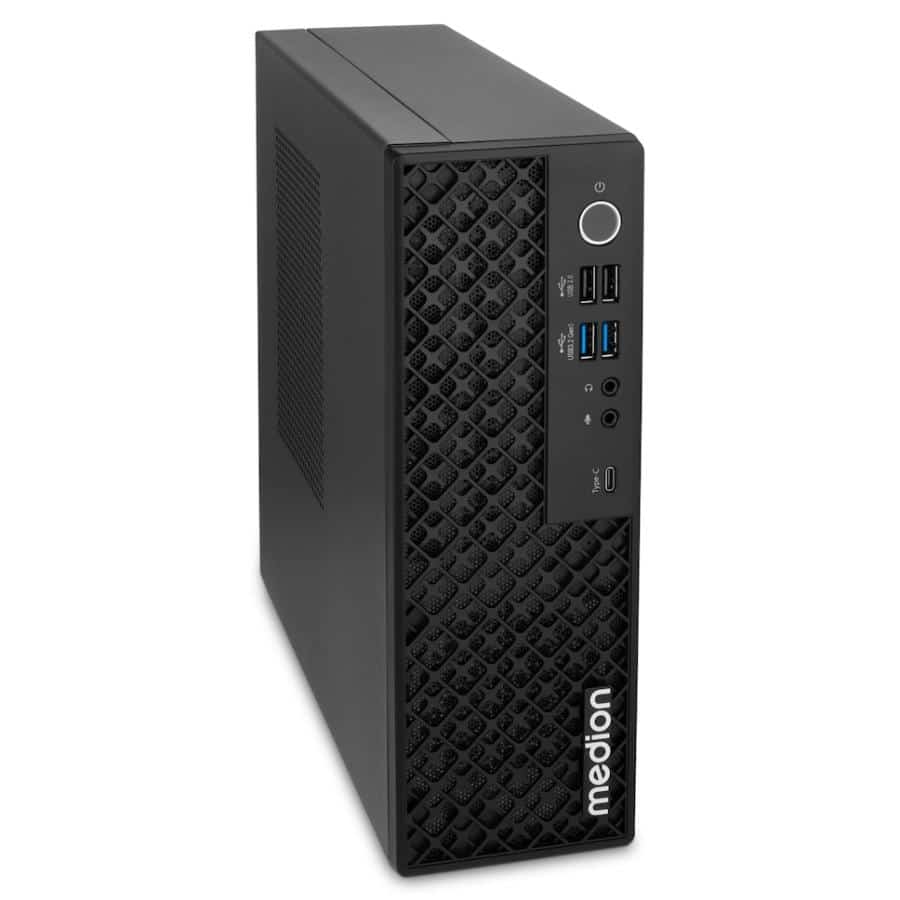 MEDION Picoworx T80 III Copilot+ PC Intel Core Ultra 7 256V 16 GB LPDDR5x-SDRAM 1 TB SSD Windows 11 Home Mini PC Zwart - Afbeelding 5