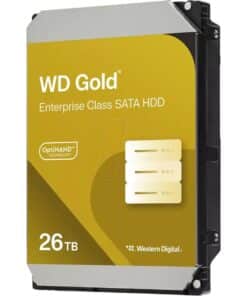 WESTERN DIGITAL WD261KRYZ WD Gold, 26TB, 3.5", SATA3 6Gb/s, 7200 RPM, 512MB, 285 MB/s