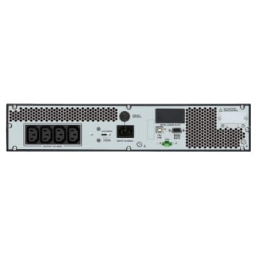 APC Easy-UPS On-Line SRV1KRILRK-E - 1000VA, 4x C13, USB, Railkit, extendable runtime Stekkerdoos - Afbeelding 2
