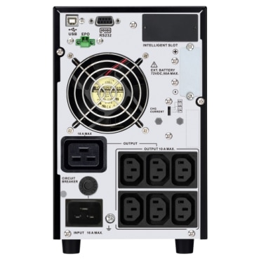 APC Easy-UPS On-Line SRV3KIL-E Noodstroomvoeding - 3000VA, 6x C13 1x C19, USB, extendable runtime Stekkerdoos - Afbeelding 2