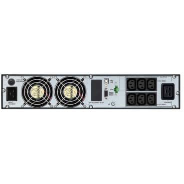 APC Easy-UPS On-Line SRV3KRIRK-E - Noodstroomvoeding 6x C13, 1x C19, USB, Railkit, 3000VA Stekkerdoos