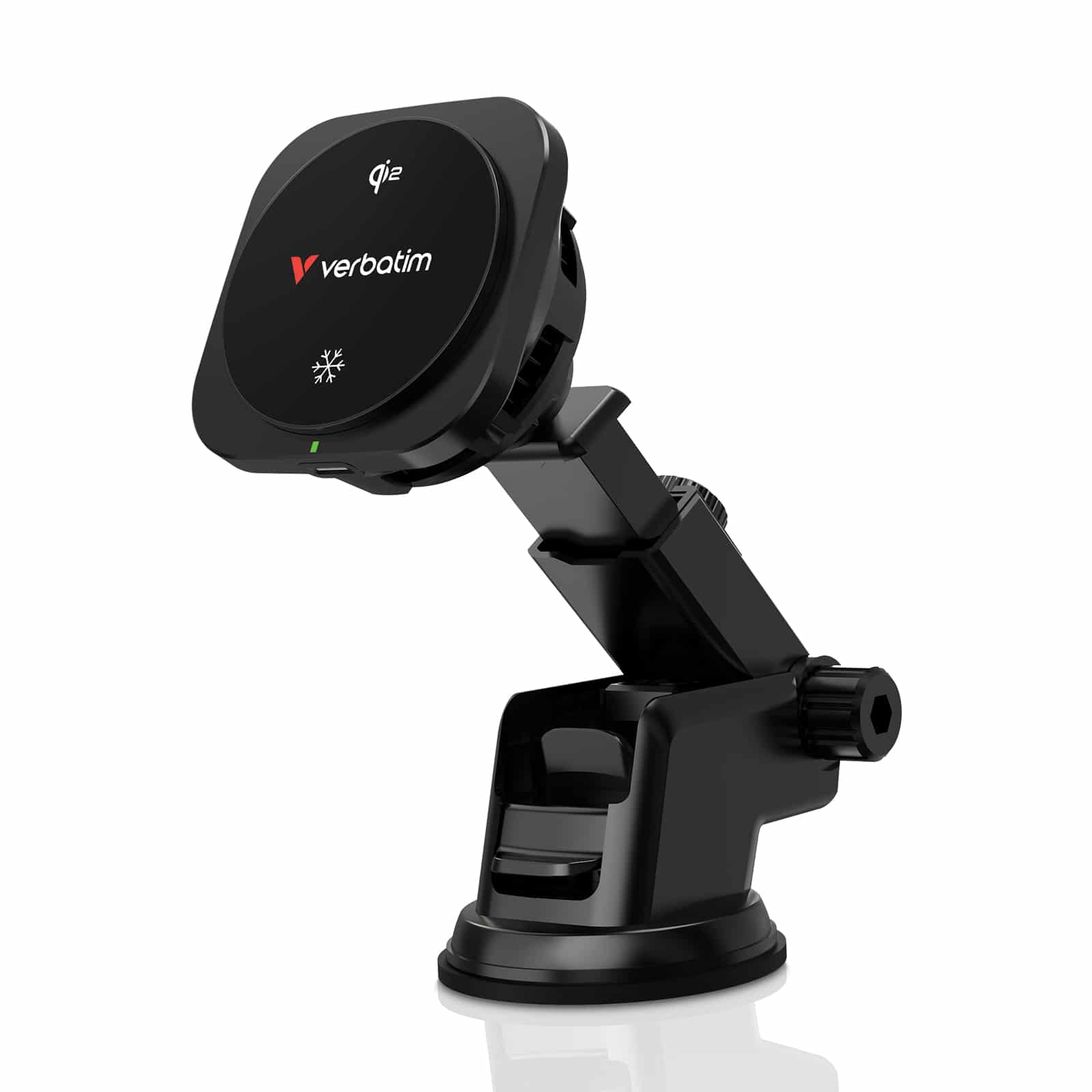 Verbatim Charge 'n' Drive Qi2 magnetische draadloze autolader