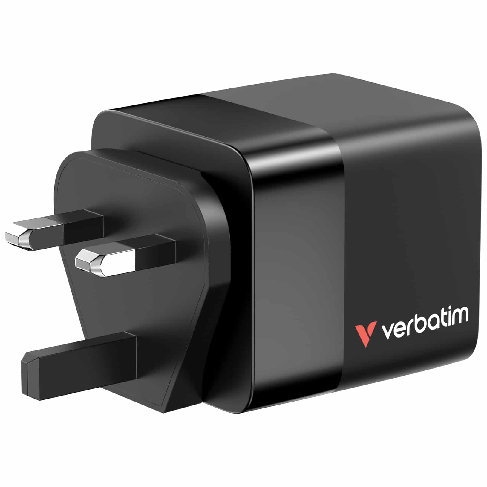 Verbatim GaN Charger 65W Universeel Zwart AC Snel opladen Binnen - Afbeelding 6