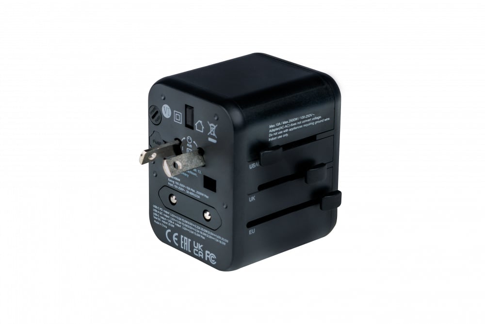 Verbatim 49544 netstekker adapter Universeel Zwart - Afbeelding 2