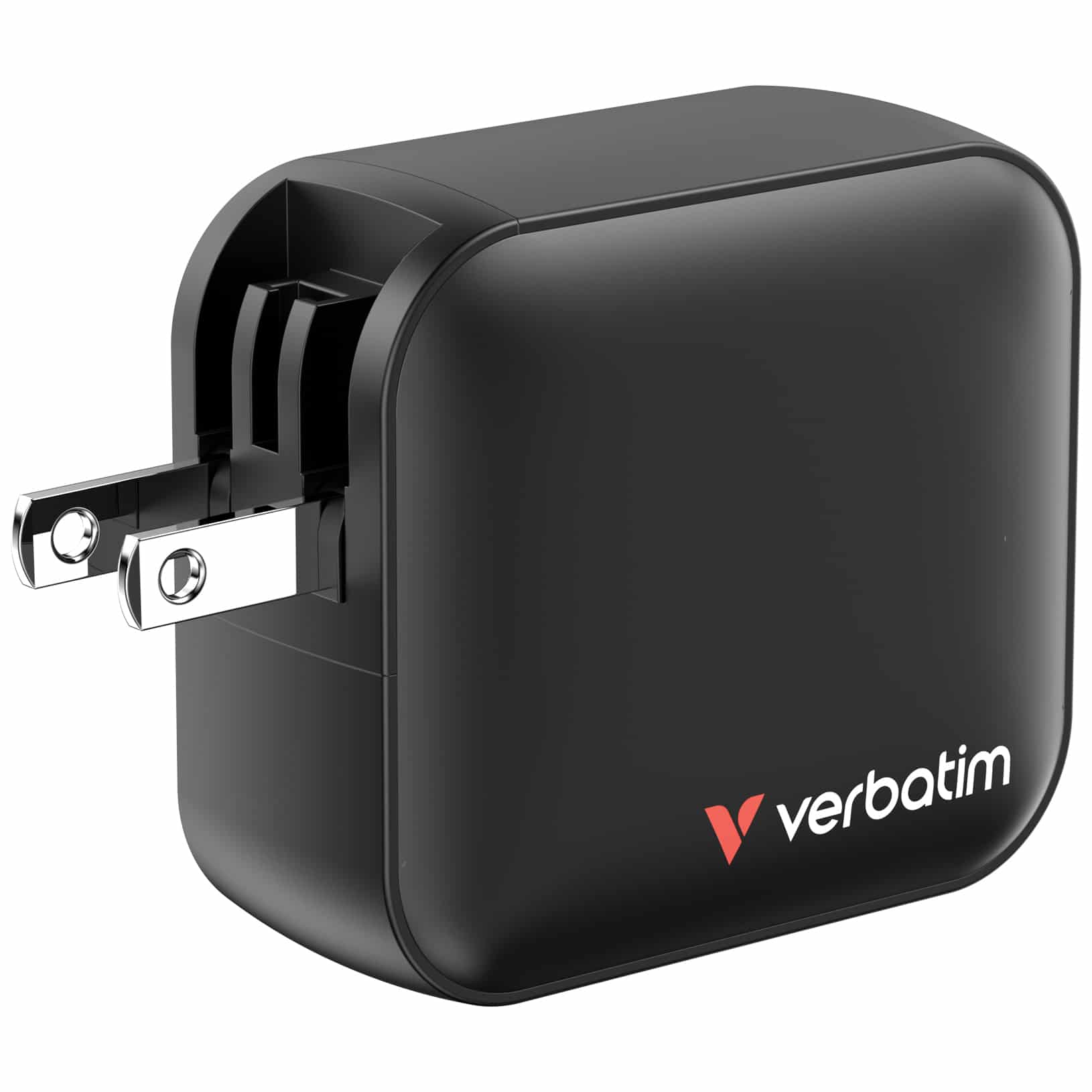 Verbatim GaN Charger 100W Universeel Zwart AC Snel opladen Binnen - Afbeelding 5