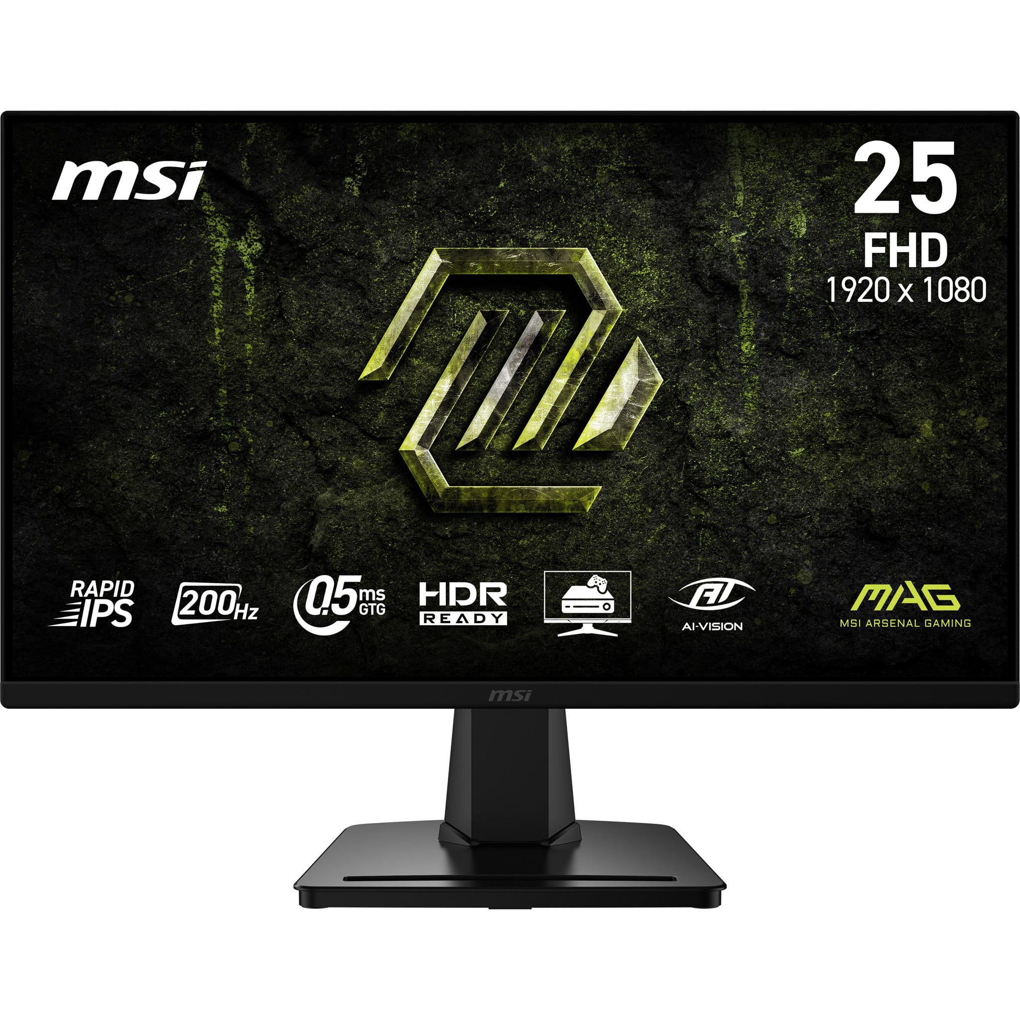 MSI MAG 256F E20 computer monitor 62,2 cm (24.5") 1920 x 1080 Pixels Full HD LCD Zwart