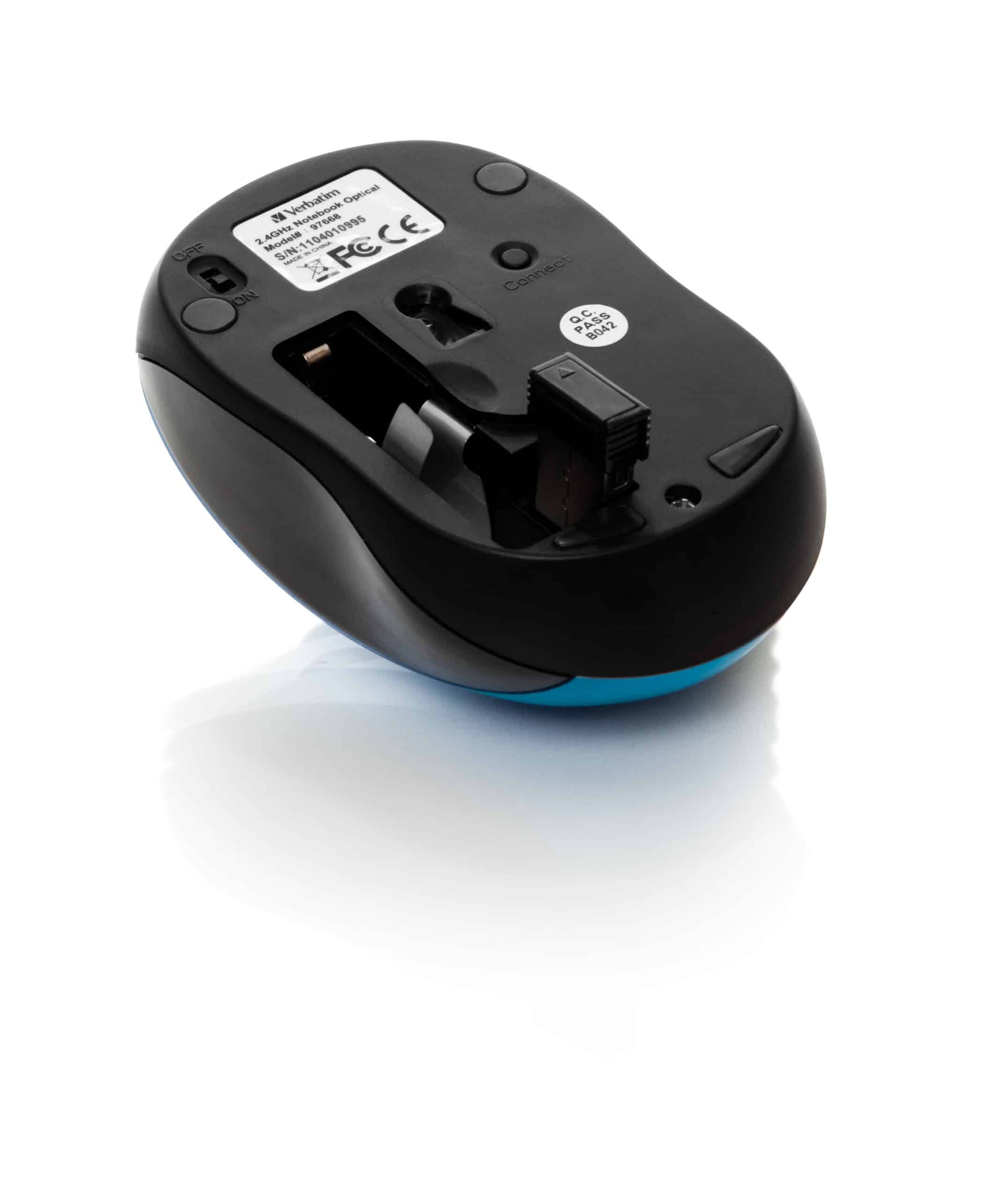 Verbatim Go Nano muis Ambidextrous RF Draadloos 1600 DPI - Afbeelding 5