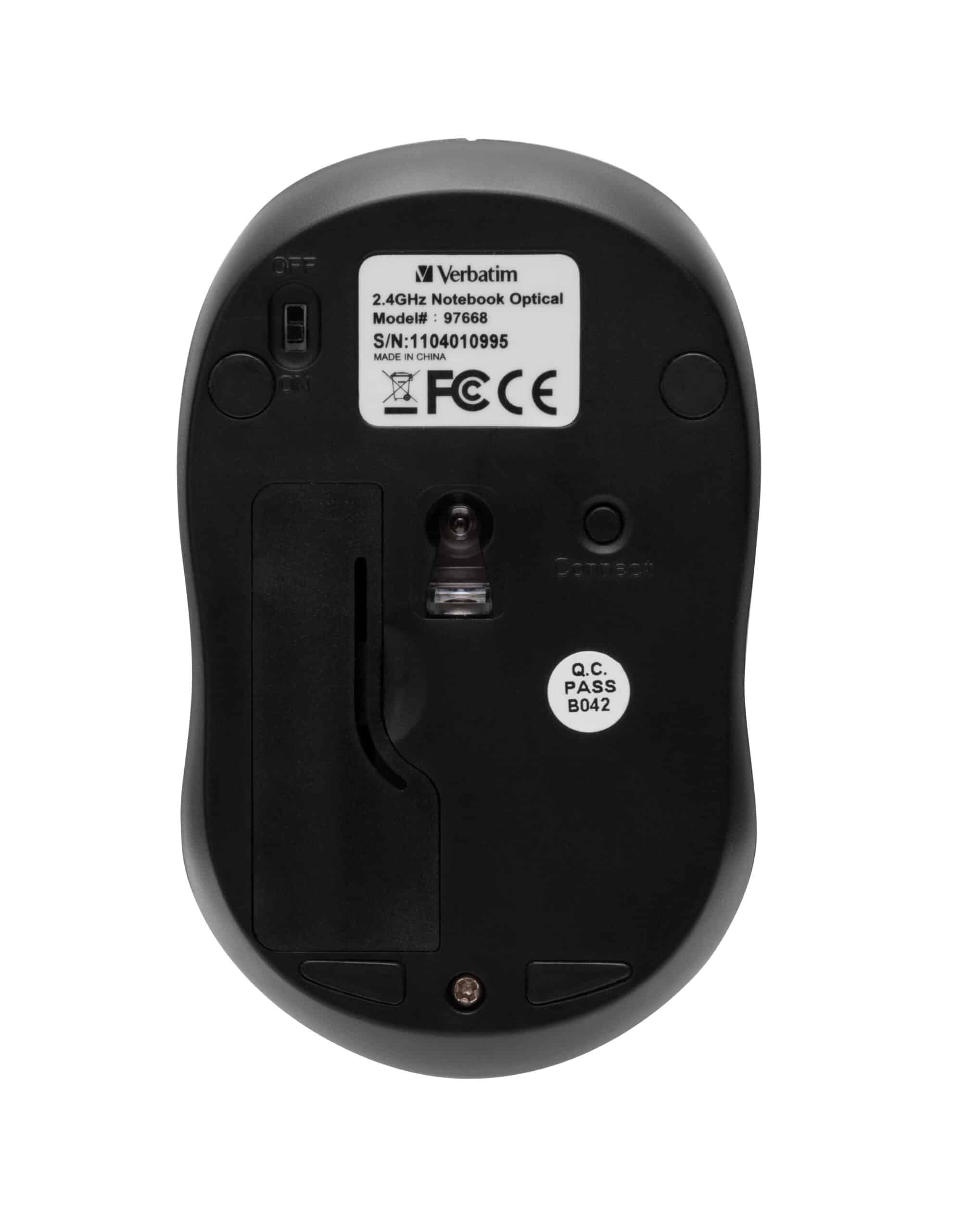 Verbatim Go Nano muis Ambidextrous RF Draadloos 1600 DPI - Afbeelding 6