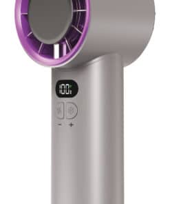 Verbatim Cool 'n' Go Ice Touch Handventilator - Grijs/Paars