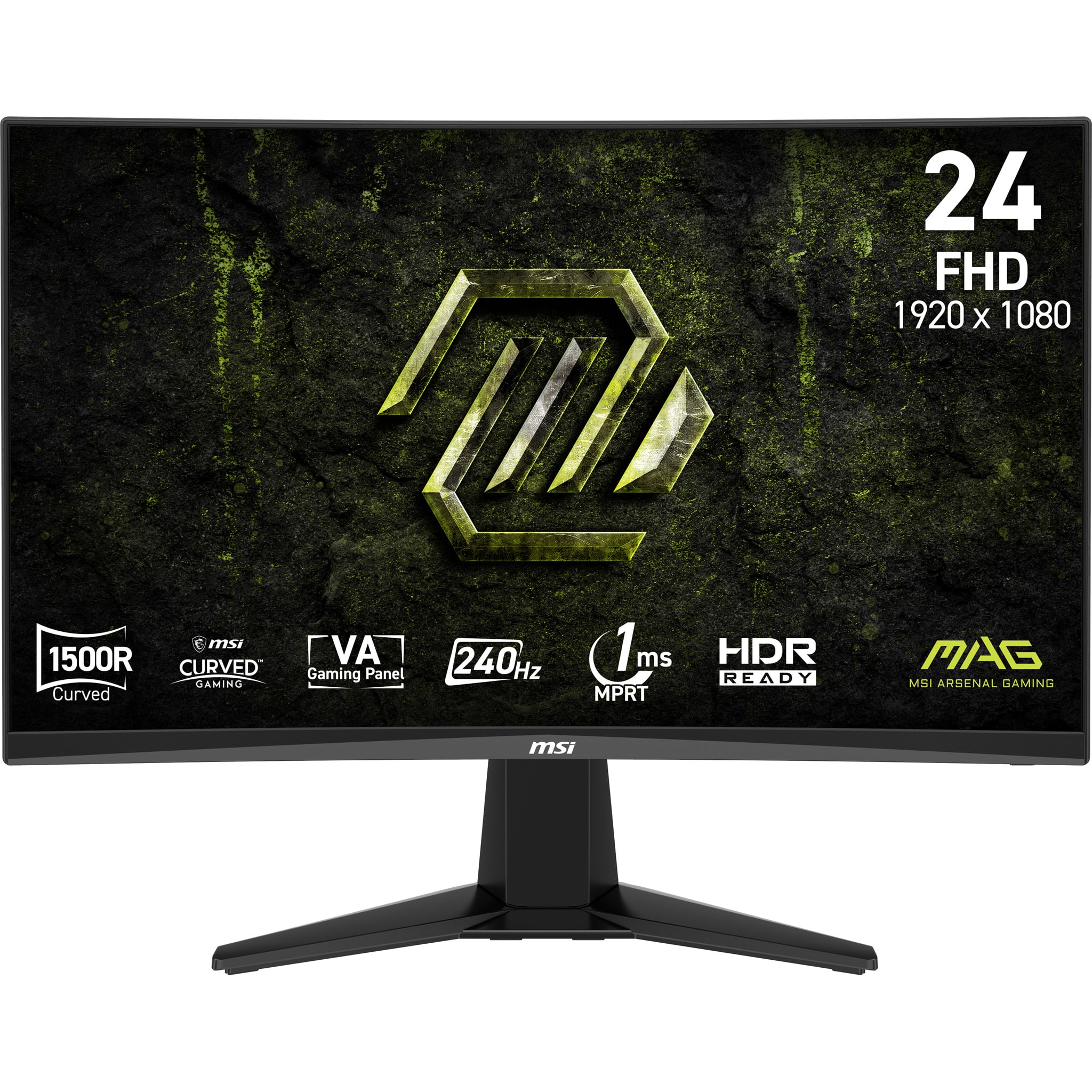 MSI MAG 245C X24 computer monitor 59,9 cm (23.6") 1920 x 1080 Pixels Full HD LCD Zwart