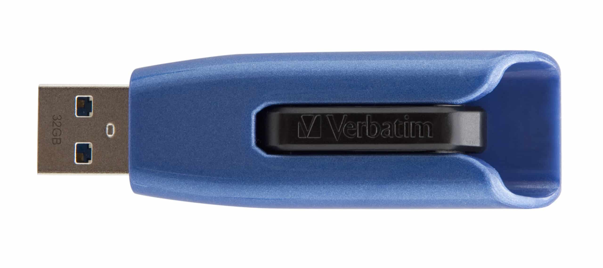 Verbatim V3 MAX - USB-Stick 3.0 32 GB - Blauw - Afbeelding 3