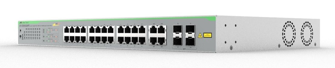 Allied Telesis iGS950/28PS Managed L2 Gigabit Ethernet (10/100/1000) Power over Ethernet (PoE) Bureaublad-/wandmontage Zilver - Afbeelding 5