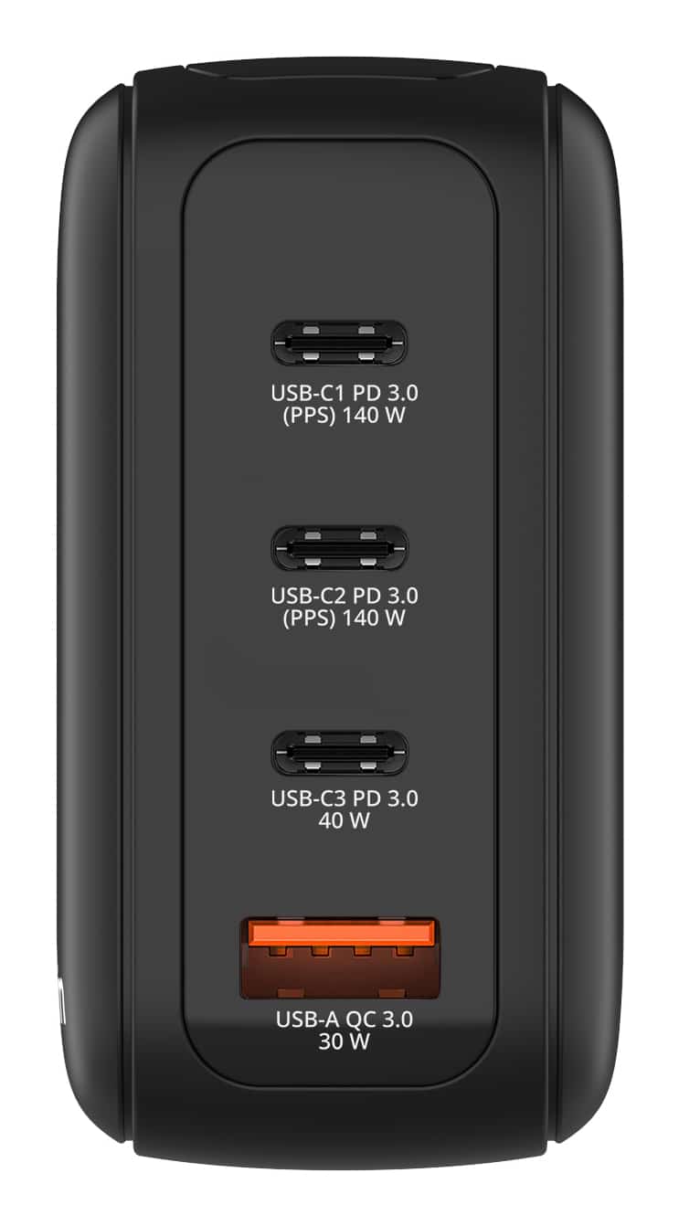 Verbatim Mini GaN Oplader 140W met display - Afbeelding 4