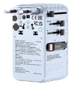 Verbatim Charge 'n' Travel 70W Universeel Blauw AC Snel opladen Binnen