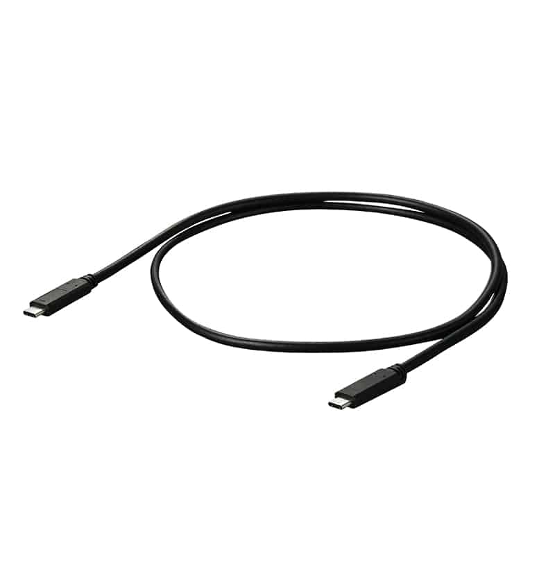 EIZO CC100-BK USB-kabel USB 2.0 1 m USB C Zwart