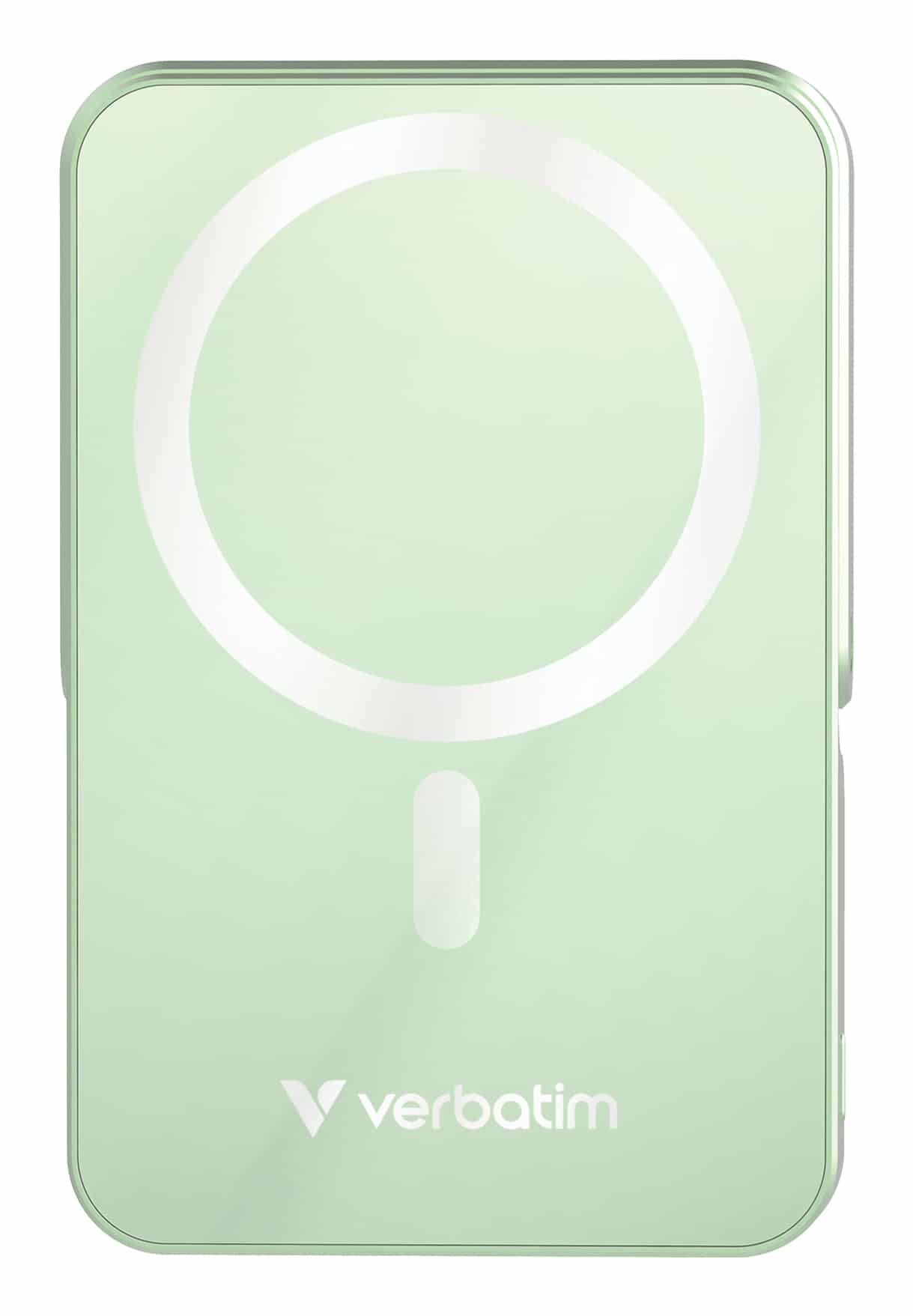 Verbatim Charge 'n' Go Magnetische Draadloze Power Bank 10000 mAh met standaard - Groen - Afbeelding 2