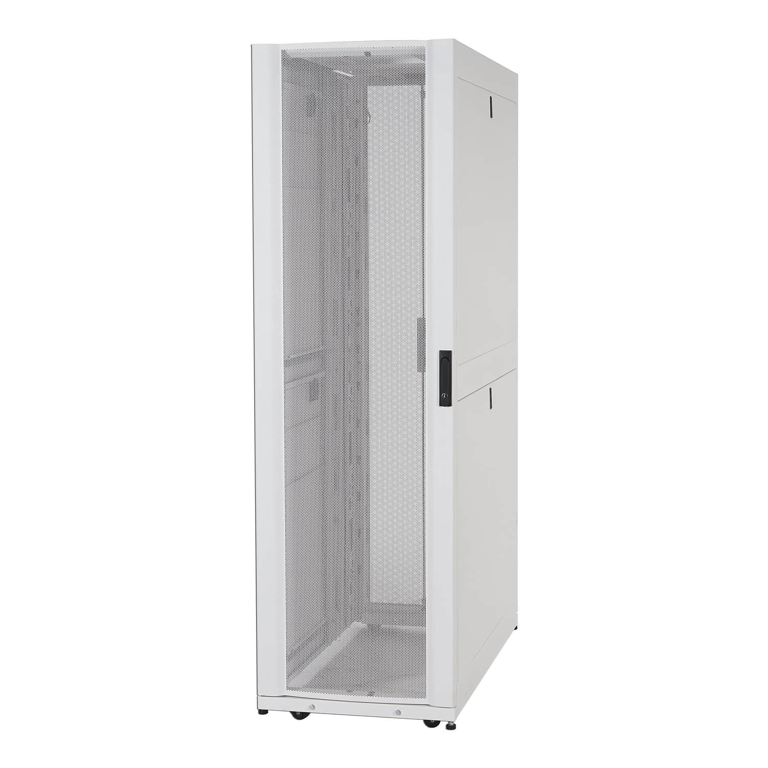 APC NetShelter SX 45U 600 mm breed x 1200 mm diep Behuizing met zijpanelen - wit - Afbeelding 4