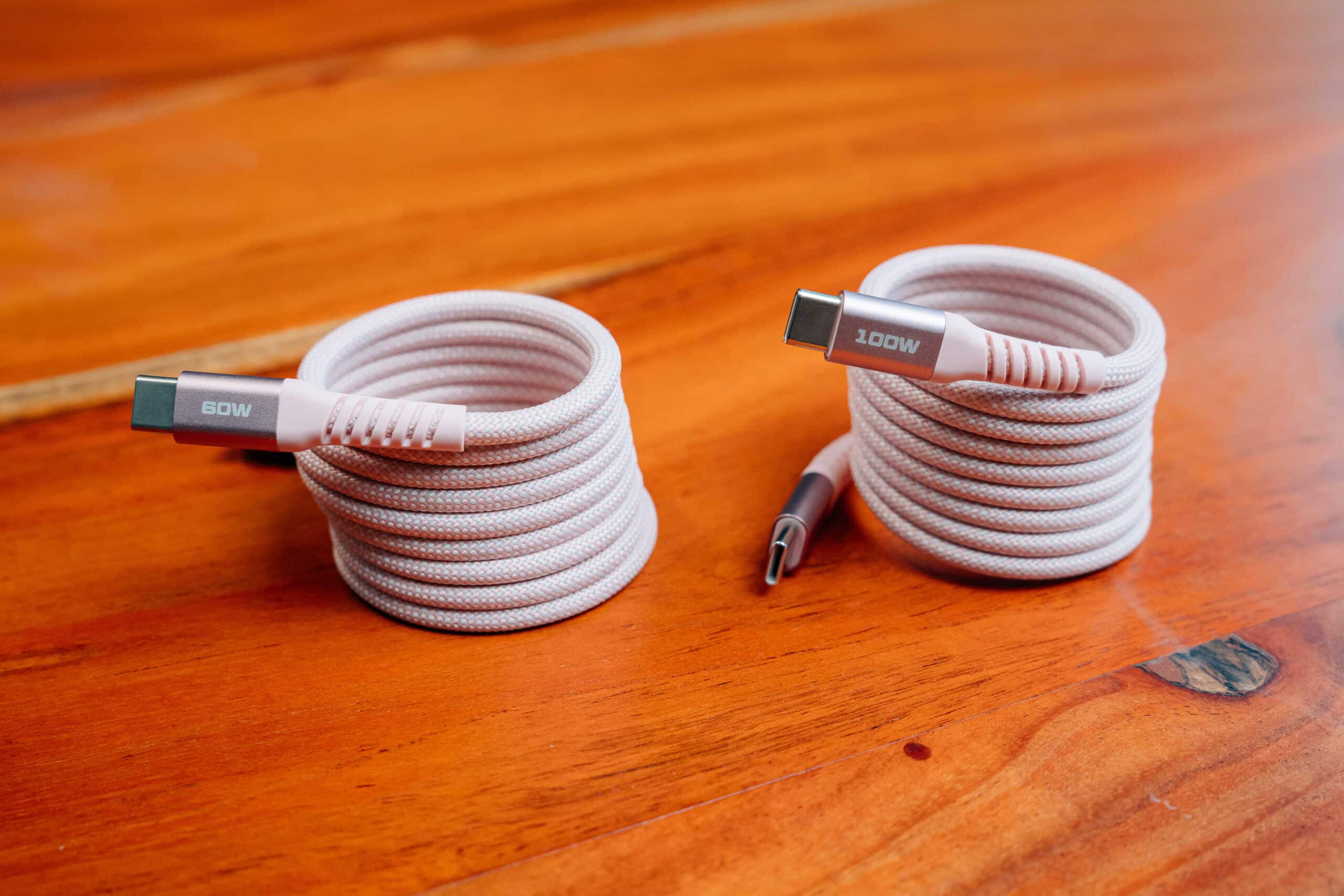 Verbatim Sync & Charge Magnetische Kabel - 100W USB-C naar USB-C 120 cm Roze - Afbeelding 5