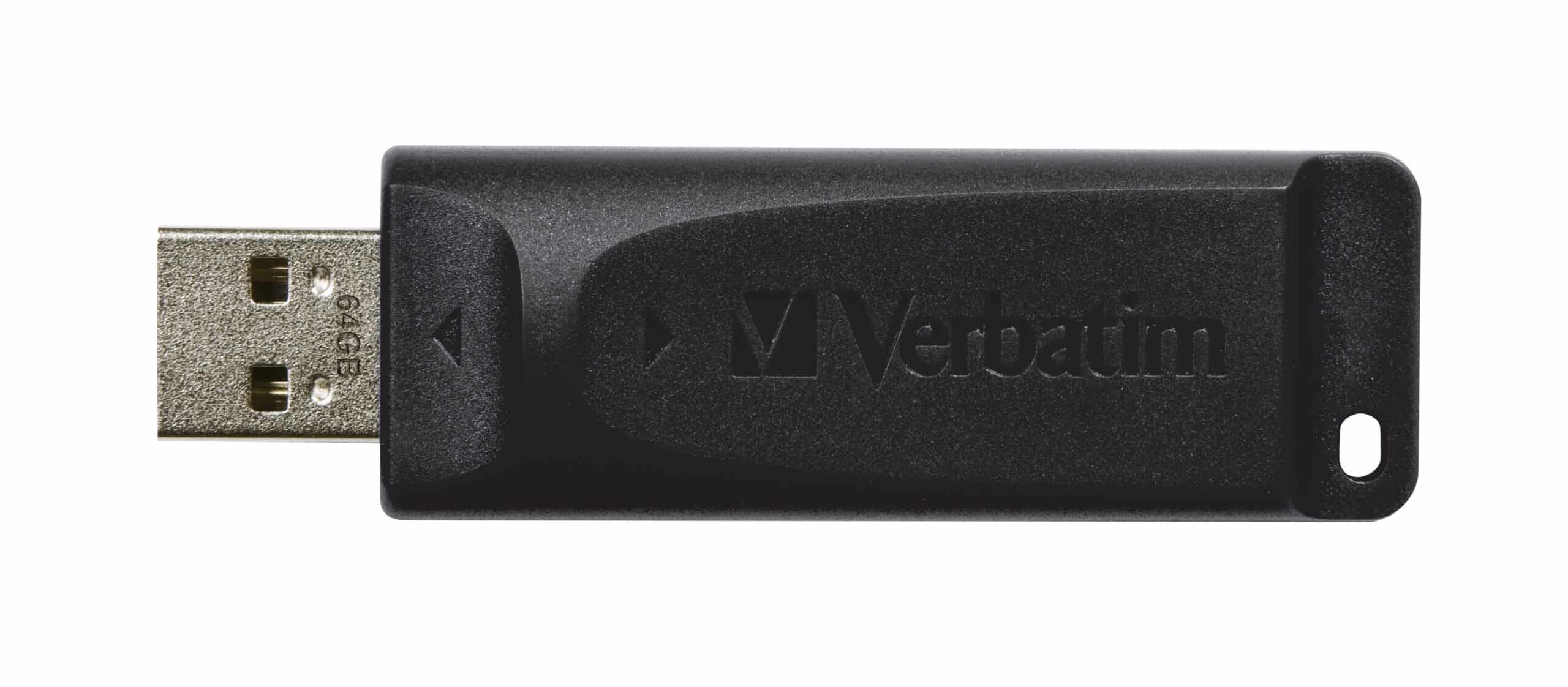 Verbatim Slider - USB-Stick64 GB - Zwart - Afbeelding 3