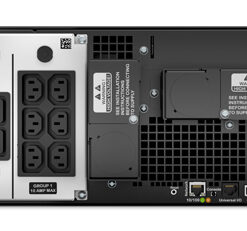 APC Smart-UPS On-Line SRT6KRMXLI-6W - 6kW/VA, 6x C13, 4x C19, hardwire 1 fase uitgang, rackmountable, Embedded NMC, 6 jaar garantie - Afbeelding 3