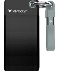 Verbatim Pocket SSD 1 TB USB Type-C 3.2 Gen 2 (3.1 Gen 2) Zwart, Grijs
