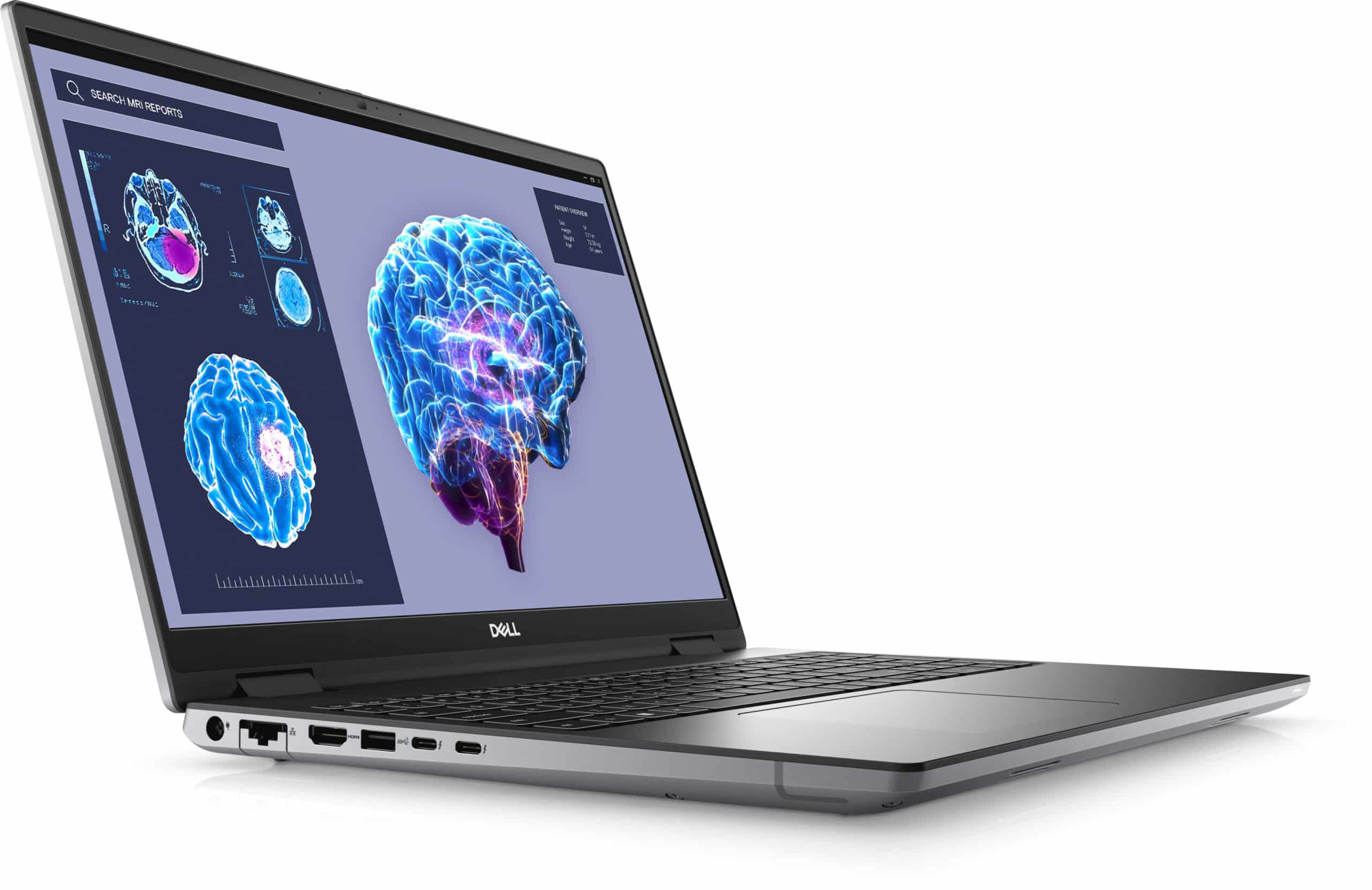 DELL Precision 7680 Intel Core i7-13850HX Mobiel werkstation 40,6 cm (16") Full HD+ 32 GB DDR5-SDRAM 1 TB SSD NVIDIA RTX 2000 Ada Wi-Fi 6E (802.11ax) Windows 11 Pro Belgisch Grijs - Afbeelding 2