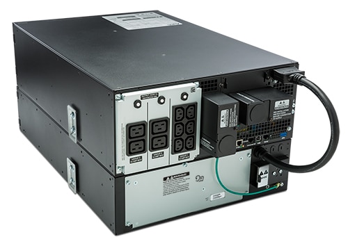 APC Smart-UPS On-Line SRT6KRMXLI-6W - 6kW/VA, 6x C13, 4x C19, hardwire 1 fase uitgang, rackmountable, Embedded NMC, 6 jaar garantie - Afbeelding 4