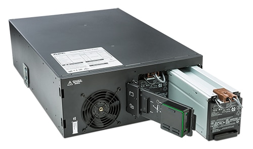 APC Smart-UPS On-Line SRT6KRMXLI-6W - 6kW/VA, 6x C13, 4x C19, hardwire 1 fase uitgang, rackmountable, Embedded NMC, 6 jaar garantie - Afbeelding 5