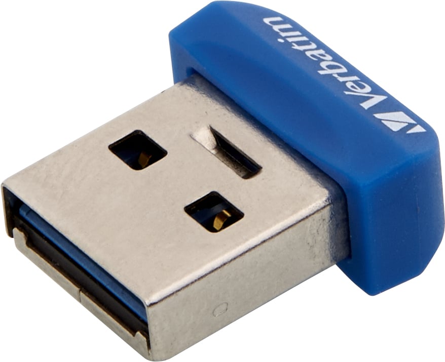 Verbatim Store 'n' Stay NANO - USB-Stick 3.0 16 GB - Blauw
