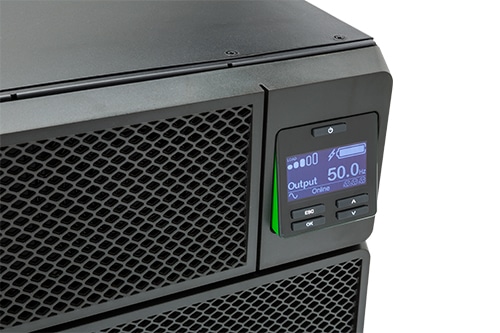 APC Smart-UPS On-Line SRT6KRMXLI-6W - 6kW/VA, 6x C13, 4x C19, hardwire 1 fase uitgang, rackmountable, Embedded NMC, 6 jaar garantie - Afbeelding 8