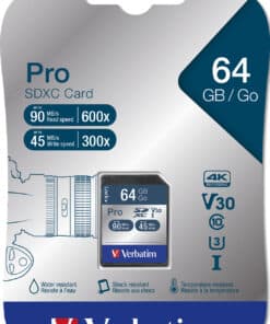 Verbatim Pro 64 GB SDXC UHS Klasse 10